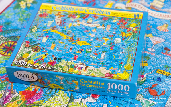 Cocktails of the Caribbean 1000 Piece Jigsaw Puzzle